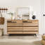 Karstynn Solid Wood 153cm W 6 - Drawer Chest of Drawers