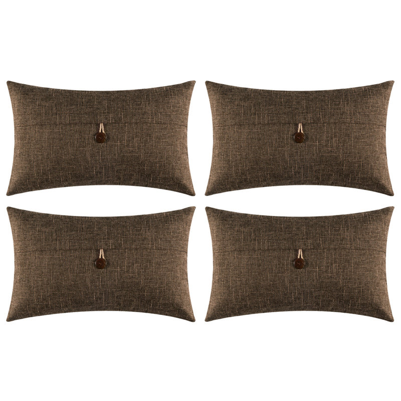 Coussin , Brun foncé