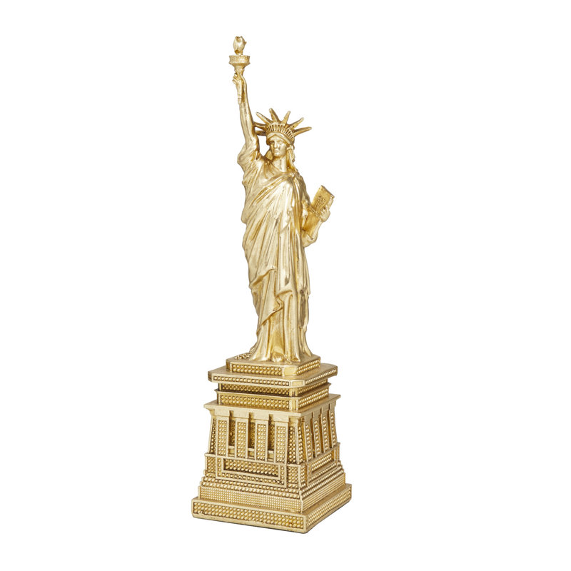 Scenic & Cityscapes Figurines & Sculptures, Gold