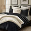 Ensemble de 1 housse de coussin de luxe en fausse fourrure de chinchilla de luxe, 20 po x 20 po-125421069-116784784