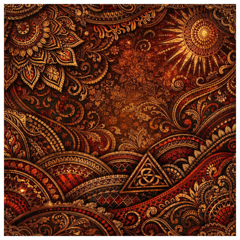 Rideaux de fenêtre à motif ornemental complexe, voilages et voilages à motif cachemire - 1 panneau, Transparent