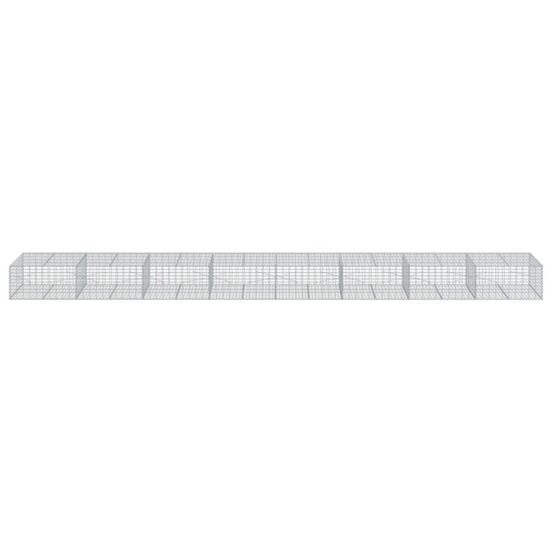 Chanah Fence Panels Fencing, 50cm H x 800cm W x 100cm D