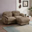 Canapé modulable deux places avec pouf amovible-1112572434