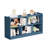 Shelf 5-Section Aldarcie 24" H X 45" W Bookcase-426439712