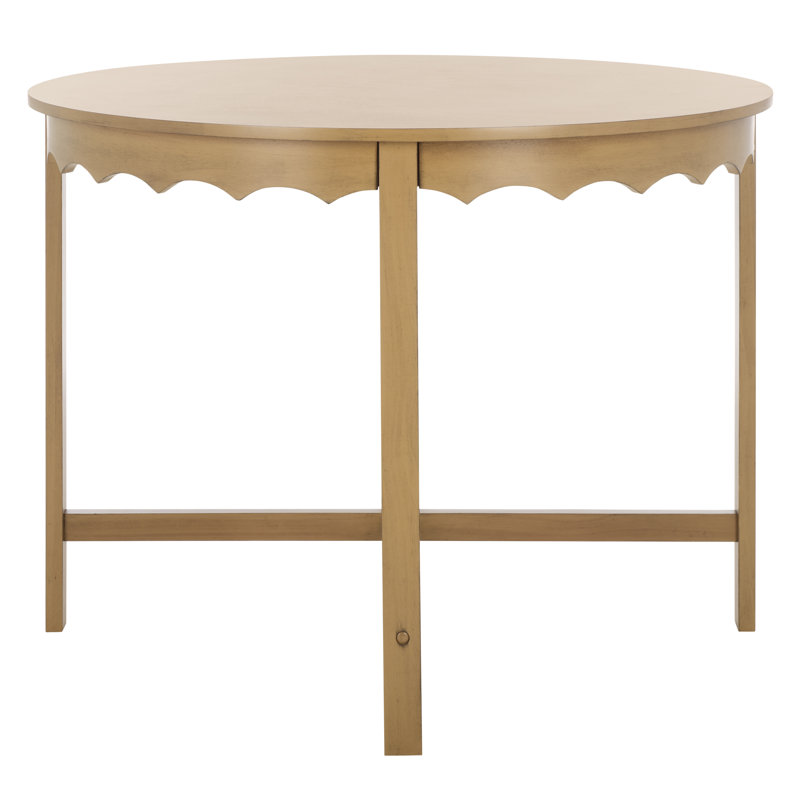 Seraphina Round Dining Table, Desert Brown