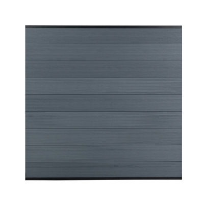 5.57 ft. H x 5.9 ft. W Pricacy Weatherproof Wood Plastic Composite Fence Panel (9 Pieces Excludes Post)