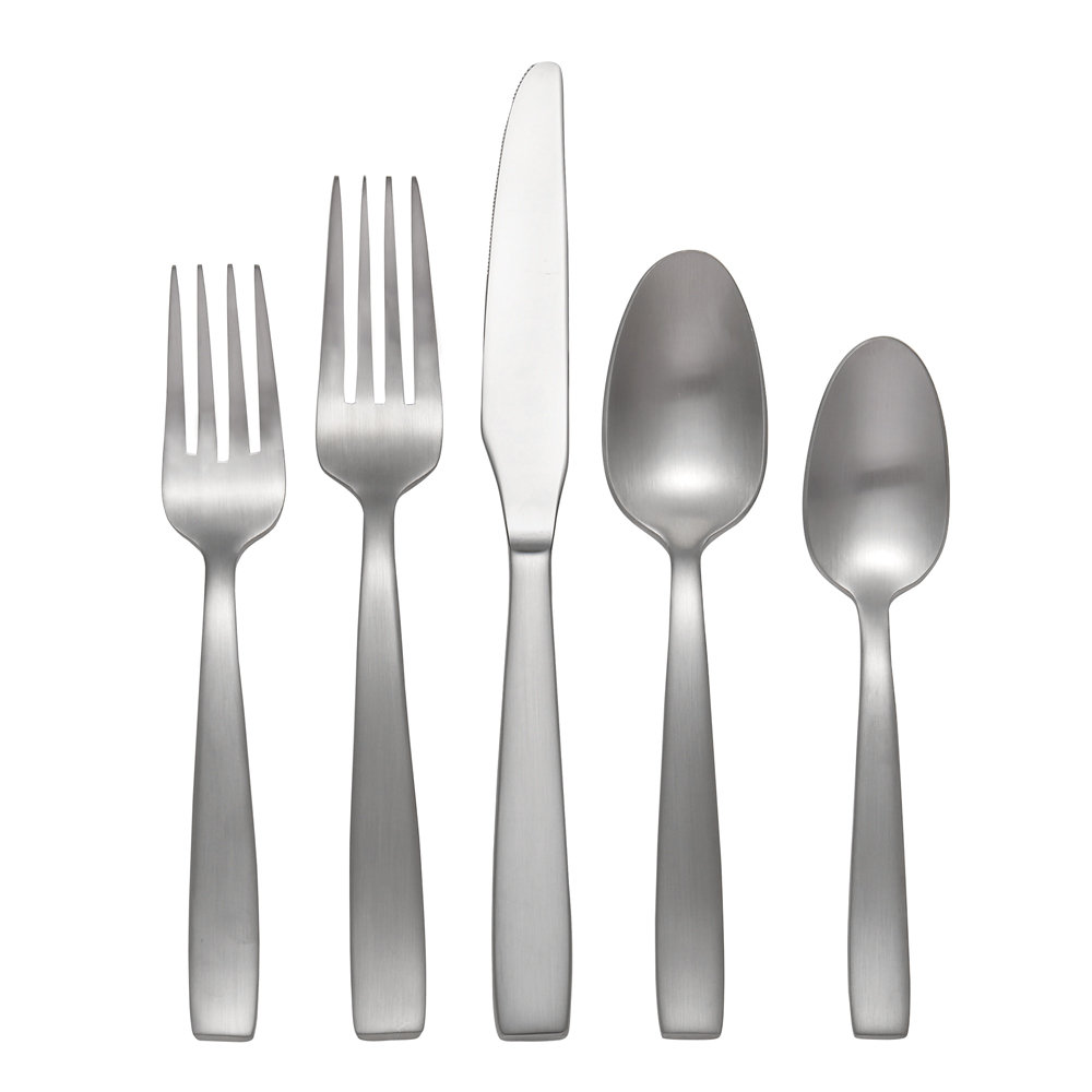 Everdine 45 Piece Flatware Set, Service for 8