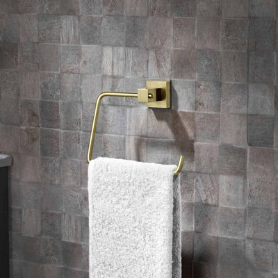 Cube Towel Ring
