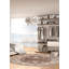 Tapis unique brun de 6 pi Sophy