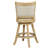 Avdija Rustic Upholstered Driftwood Swivel Bar Stool-1930783637-1930783643