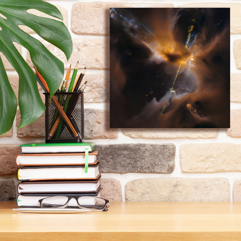 «Herbig Haro 24» par Hubble Space Telescope, art mural de la NASA, H 12 po x l 12 po x P 0,75 po