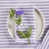 Violet/White
