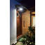 CANOFIX 0.65m Depth Door Canopy Black-Bracket Clear-Sheet