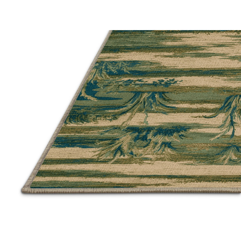  Tapis bord de mer lavable, Rectangulaire 2 pi x 3 pi