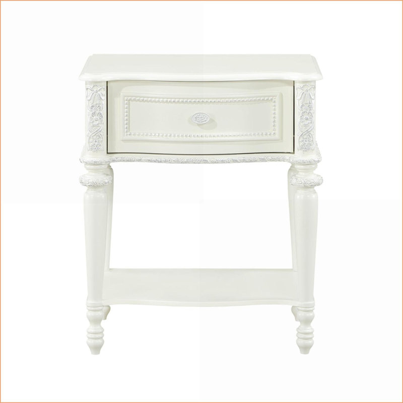 Table de chevet 1 tiroir Ivory Floral