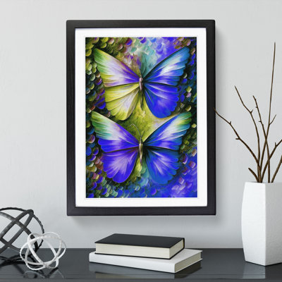 Pair of Butterflies No.4 - Wall Art