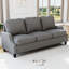 Ensemble de canapé de salon 3 pièces, canapé modulaire, causeuse et fauteuil, canapé 3 places moderne + canapé 2 places + fauteuil d'appoint-129776855-129776857-129776856