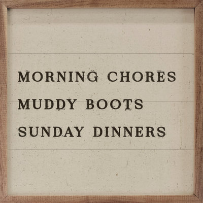 Morning Chores