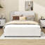 Grand lit plateforme tapissier 4 tiroirs Oleanna-88105761