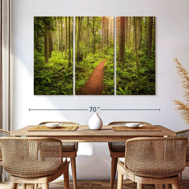 Alvord Washington Rainforest, H 42 po x l 65 po