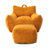 Comfortable Corduroy Bean Bag Chair with Ottoman - Plush Foam Fill, Soft Seating for Your Living Room-900517660