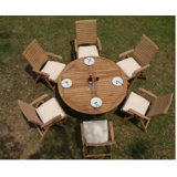 Jovani Outdoor 7 - Piece Teak Dining Set