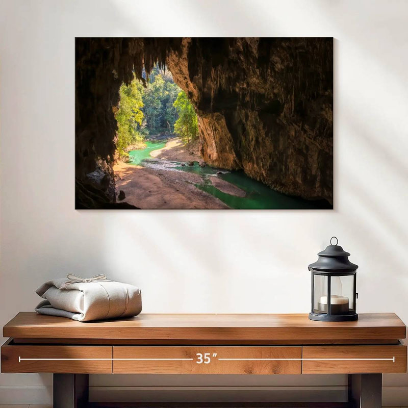 Alvord Inside Tham Lod Cave, 8" H x 12" W