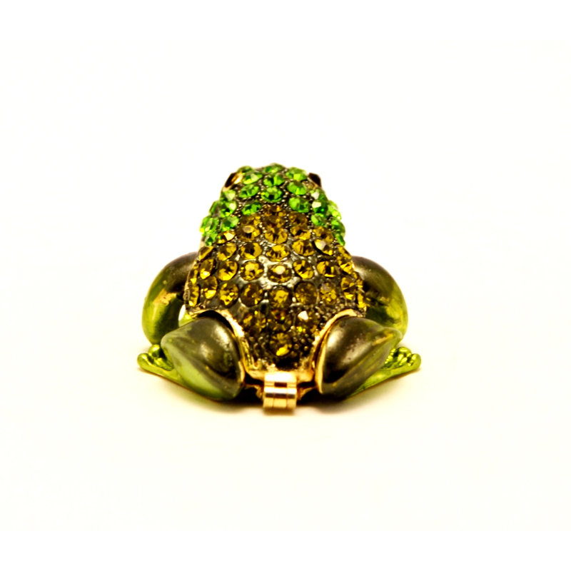 Petite boîte à bijoux avec cristaux autrichiens