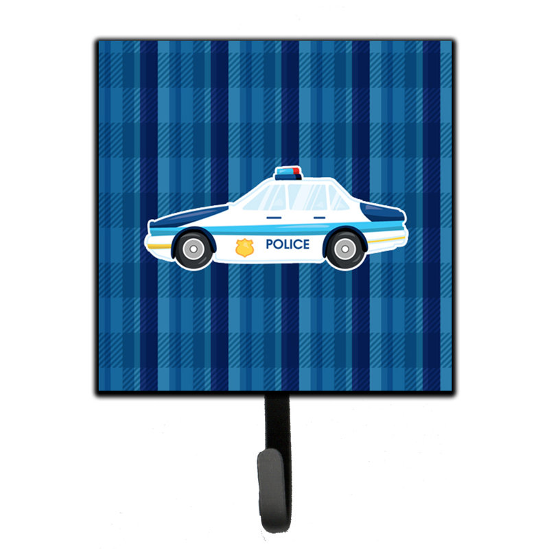 Organisateur de clés murales avec crochets de la police car Audhumbla