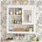 32" Bathroom Wall Cabinet Mirror, 4 Shelf Storage, Modern Bath Style With Adjustable Shelves, Neat Look-583802723-583802721