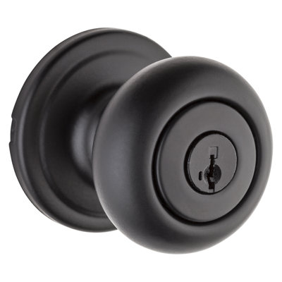 Hancock Keyed Entry Knob featuring SmartKey Security