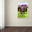 Armand «Horse Racing», reproduction sur toile-21649498