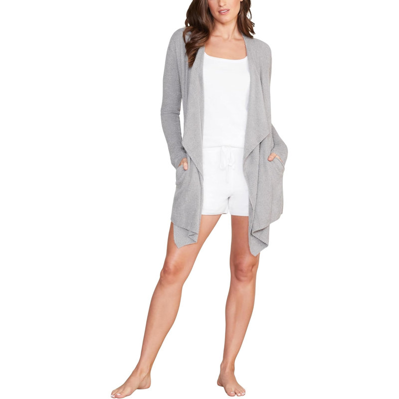  Cardigan pour femme CozyChic Lite Island Wrap, L-X-L, gris tourterelle, L-XL, Gris colombe