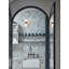 Conners Single Light Stone Dimmable Flush Mounted Sconce-93962416