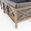 Ensemble de causeuse et table basse d'extérieur en bois d'acacia Seana-69842594-101249910-69842595
