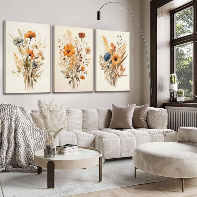 3 Piece Wrapped Canvas Print