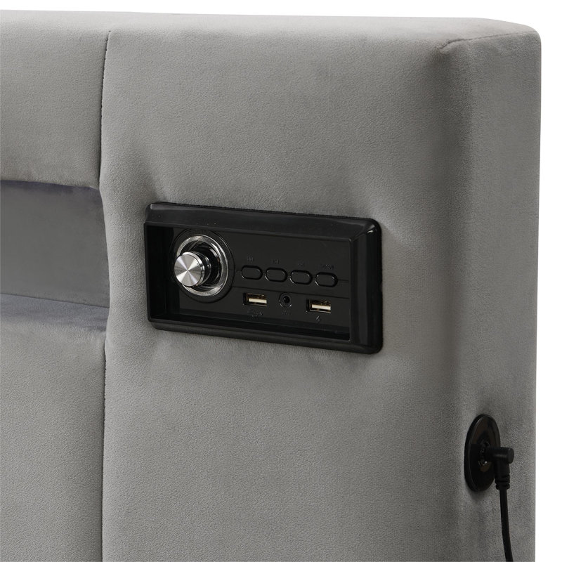 Corri Upholstered Ottoman Storage Bed