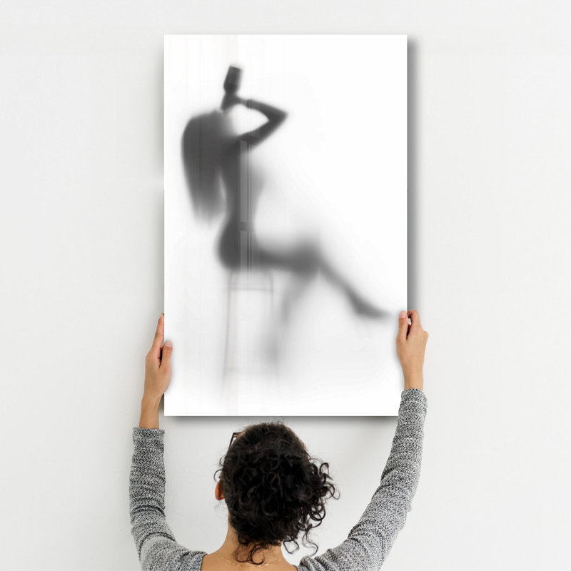 Élégante peinture murale en verre trempé de 13,8 po x 21,7 po | 100% verre trempé, épaisseur: 0,16 pouce | Imprimé UV pour des couleurs éclatantes | Parfait pour la décoration intérieure, le salon et les espaces de bureau