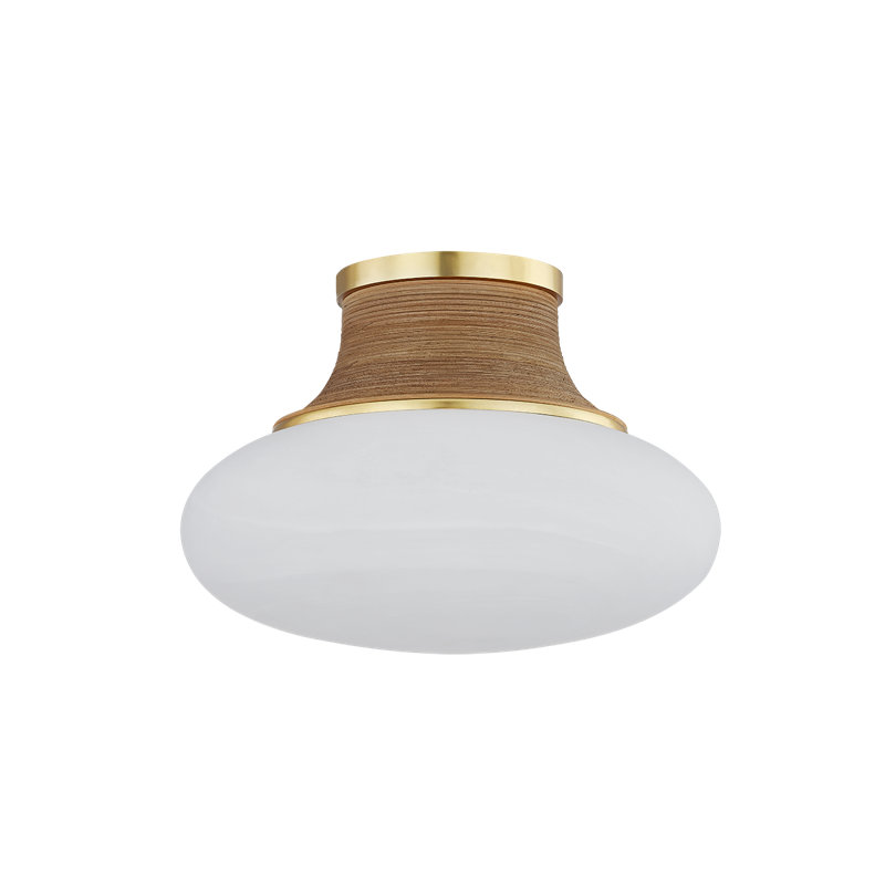 PEARL RIVER Flush Mount, 7.75'' H x 11'' W x 11'' D, 10 W, 149 V