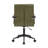 Stephanie Faux Leather Office Chair with Steel Base-78606336