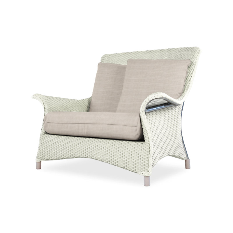 Mandalay Outdoor Lounge Chair, Decorline Natural, Mink