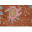 Tapis oriental bleu à motif floral Palace taille Oushak 12 x 15
