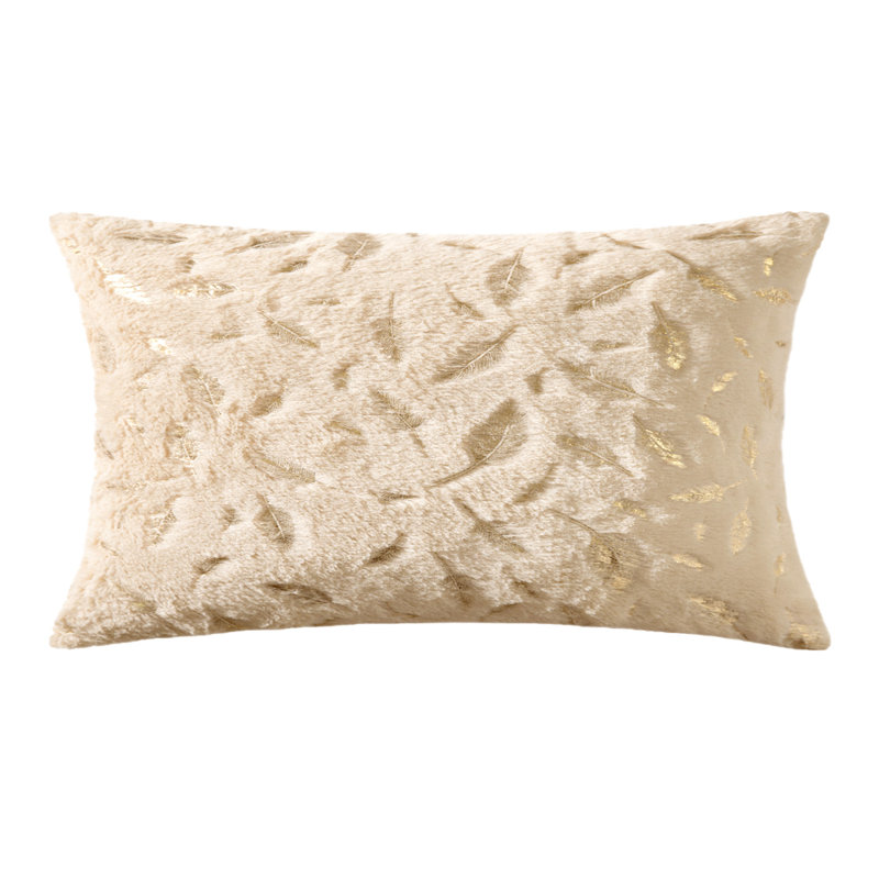  Housse de coussin rectangulaire et insert, Cream