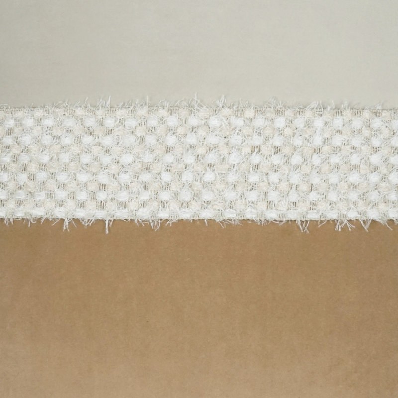 Coussin décoratif Fuzzy, Latte, Rectangle H 14 po x l 24 po