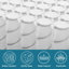 Matelas mi-ferme en mousse à mémoire de forme 12 po, CertiPUR-US, certifié OEKO-TEX-133672047-133672044