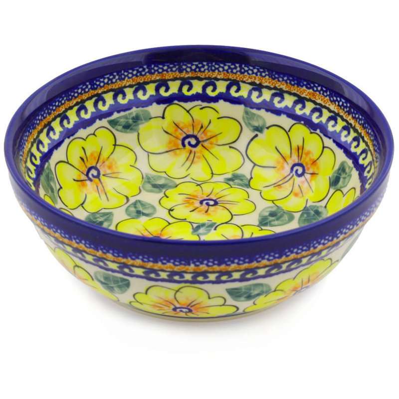 Bol à salade en grès poli 19 oz