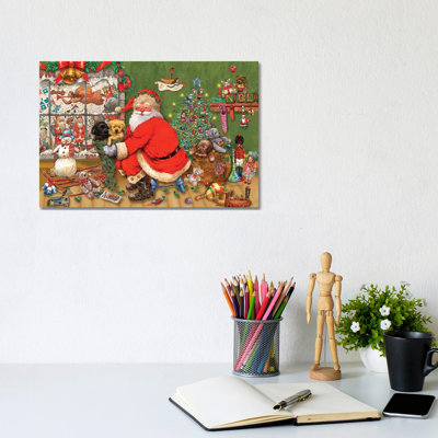 Inside The Workshop - Wrapped Canvas Painting