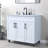 36'' White Modern Free-Standing Single Bathroom Vanity Set
