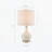 Embossed Boho Table Lamp