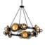 Magic Garden 16-Light Unique / Statement Wagon Wheel Chandelier